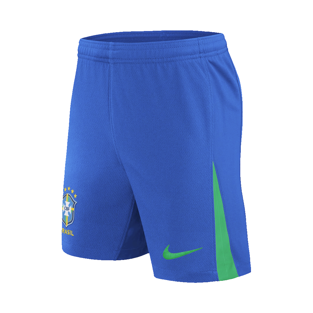 Brazil Home Soccer Shorts - gogoalshop