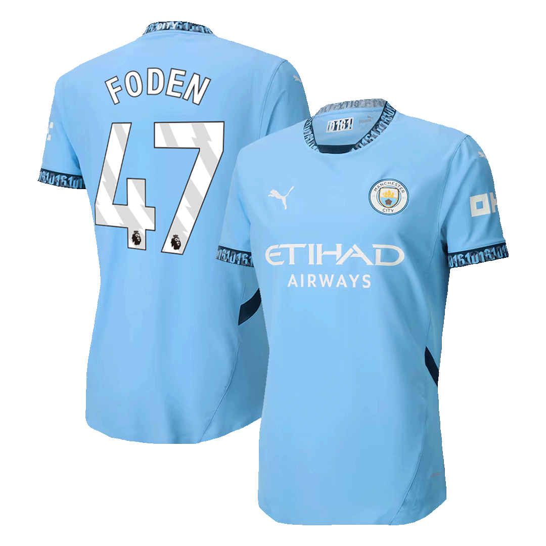 FODEN #47 Manchester City Home Player Version Jersey - gogoalshop