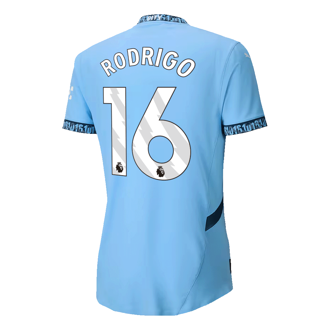 RODRIGO #16 Manchester City Home Player Version Jersey - gogoalshop