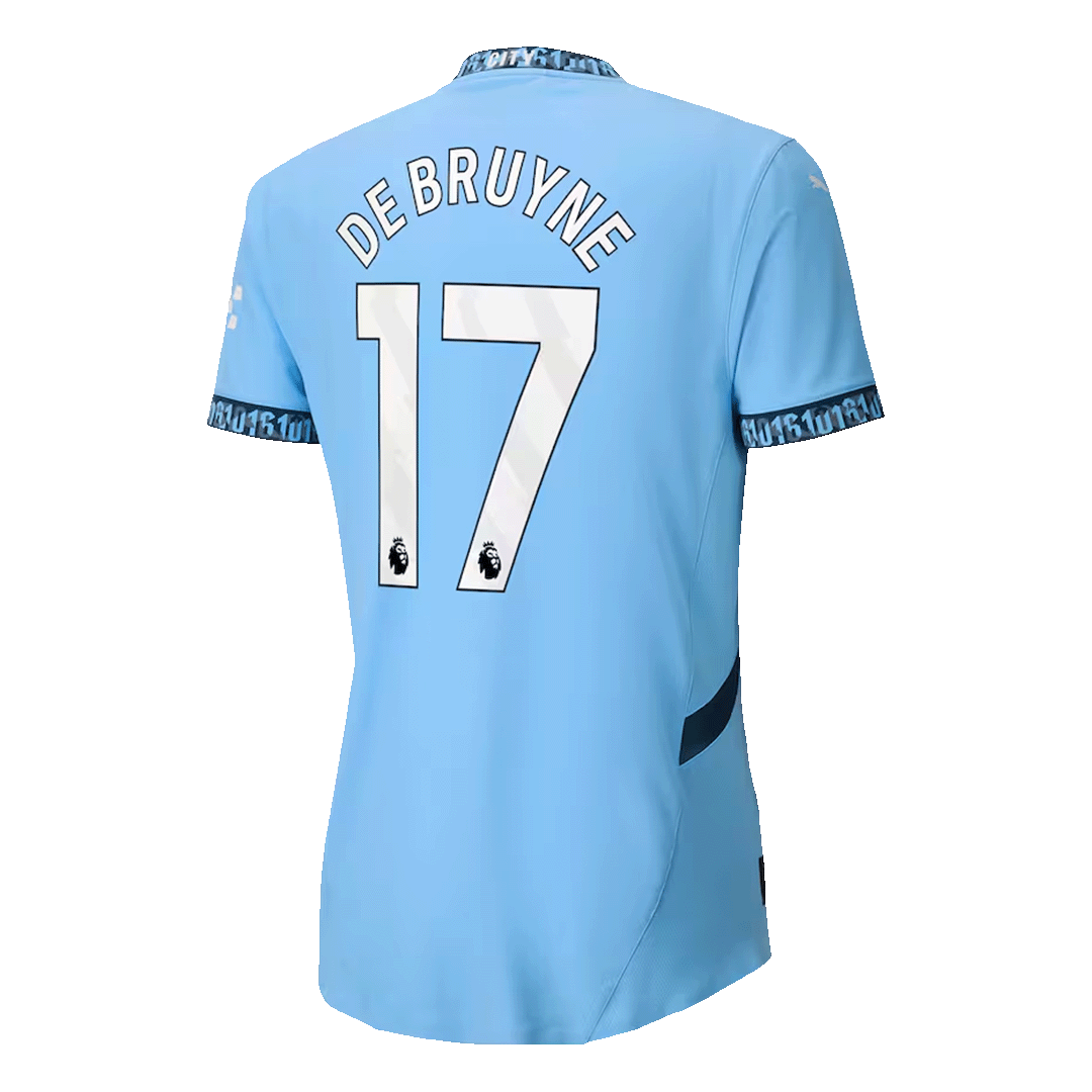 DE BRUYNE #17 Manchester City Home Player Version Jersey - gogoalshop