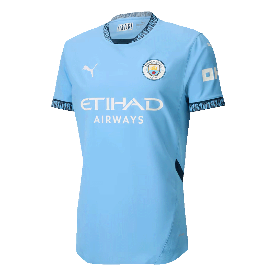 Manchester City Home Player Version Jersey - gogoalshop