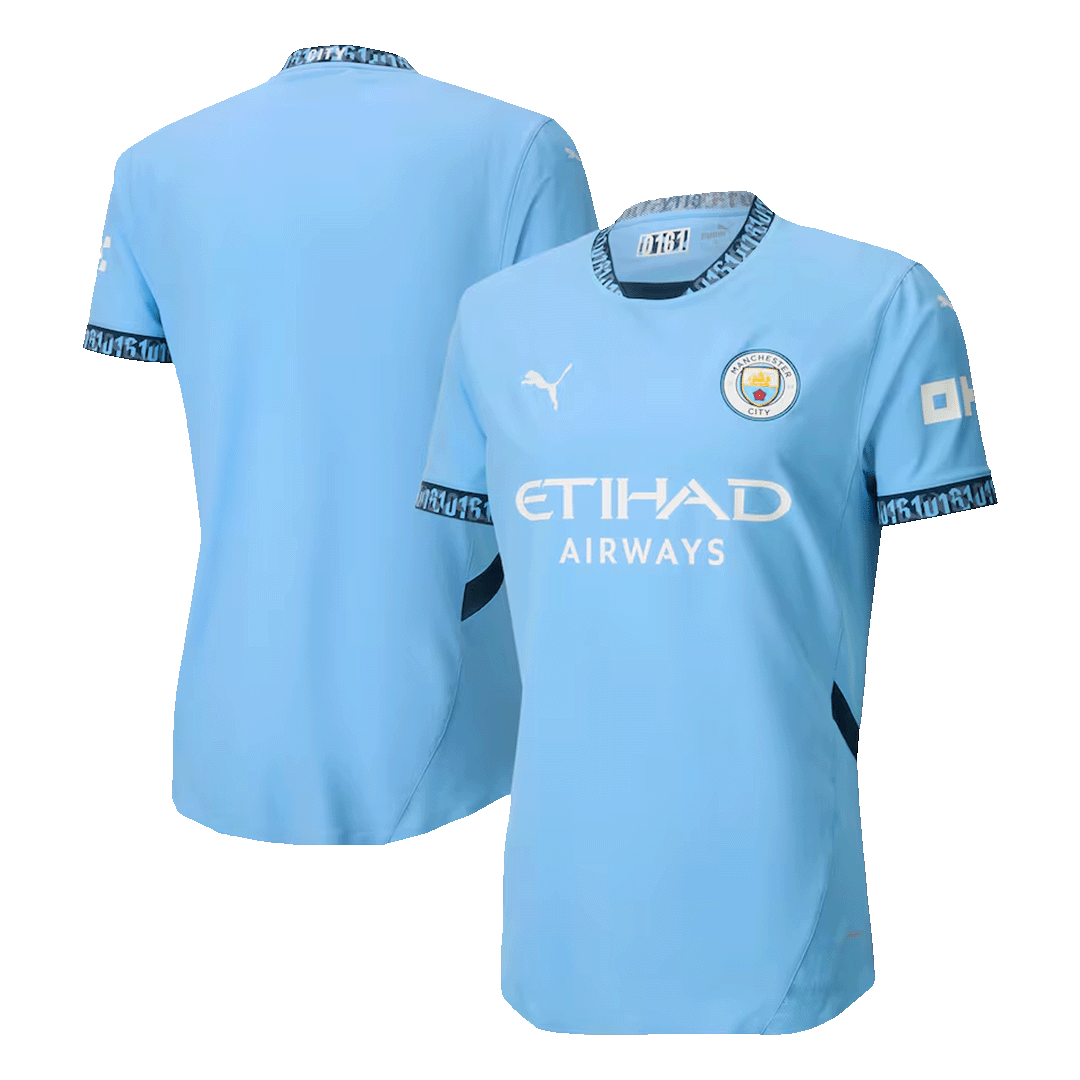 Manchester City Home Player Version Jersey - gogoalshop