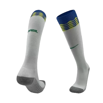 Brazil Home Soccer Socks 2024 Kids - gogoalshop