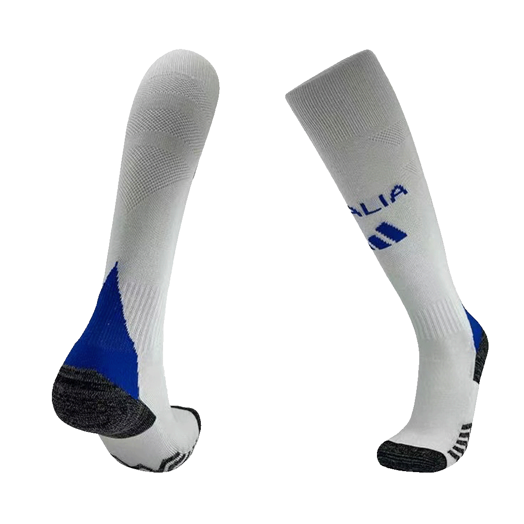 Italy Away Soccer Socks - gogoalshop