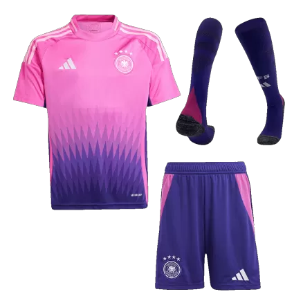 Germany Away Kids Soccer Jerseys Full Kit EURO 2024 - gogoalshop