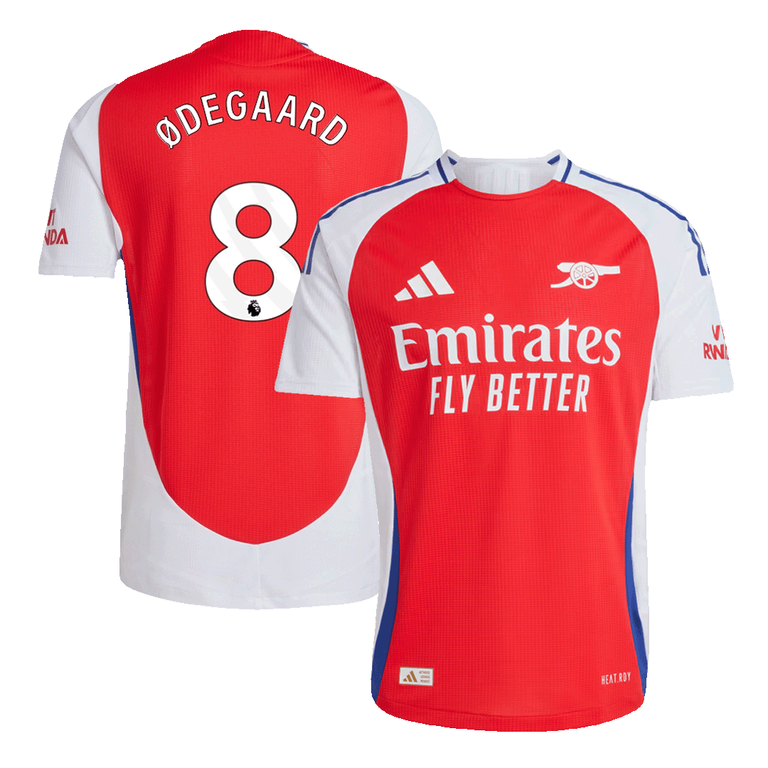 ØDEGAARD #8 Arsenal Home Player Version Jersey - gogoalshop