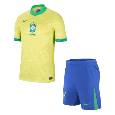 Brazil Home Jerseys Kit Copa America 2024 - gogoalshop