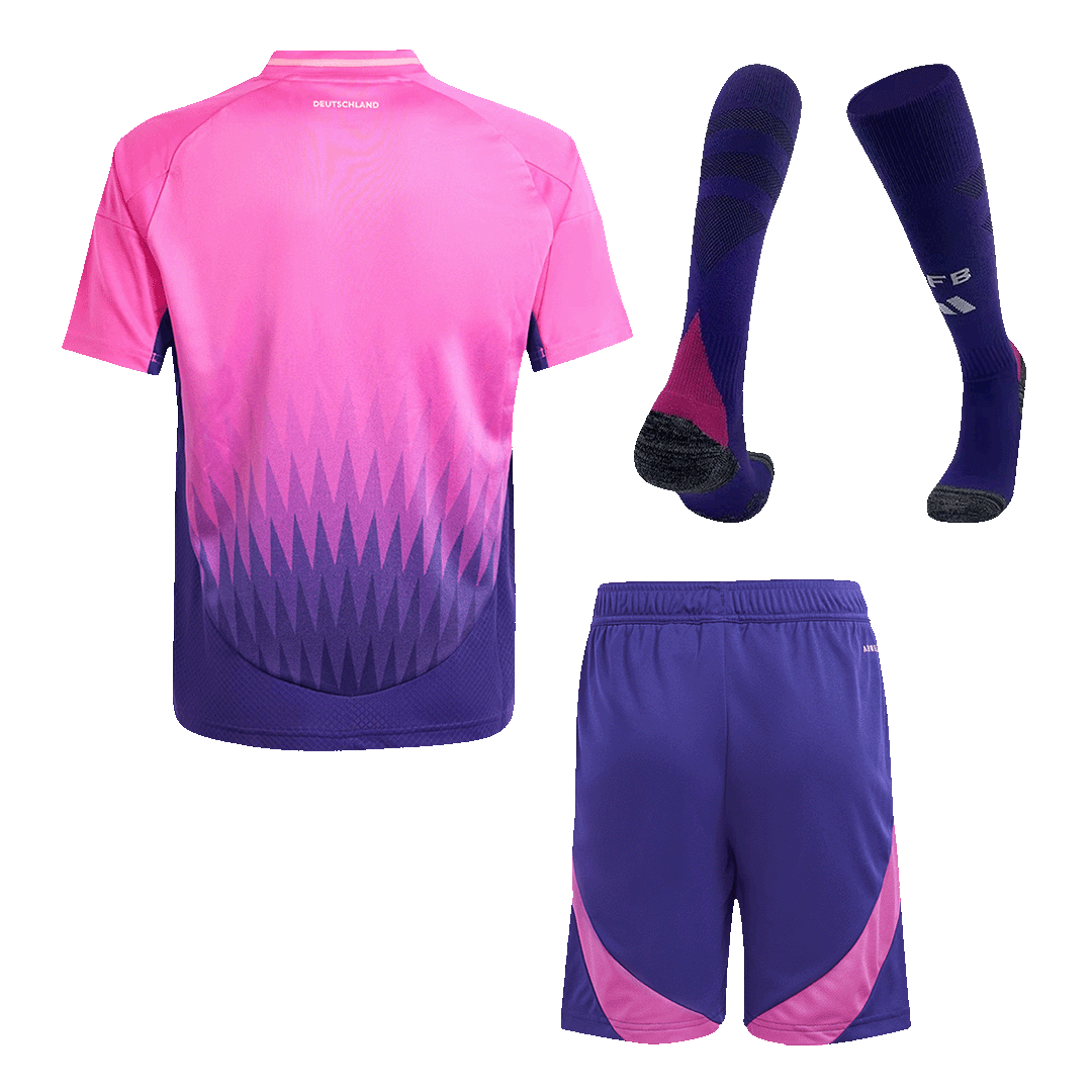 Germany Away Kids Soccer Jerseys Full Kit EURO - gogoalshop