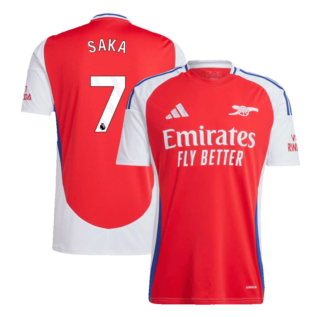 SAKA #7 Arsenal Home Soccer Jersey - gogoalshop