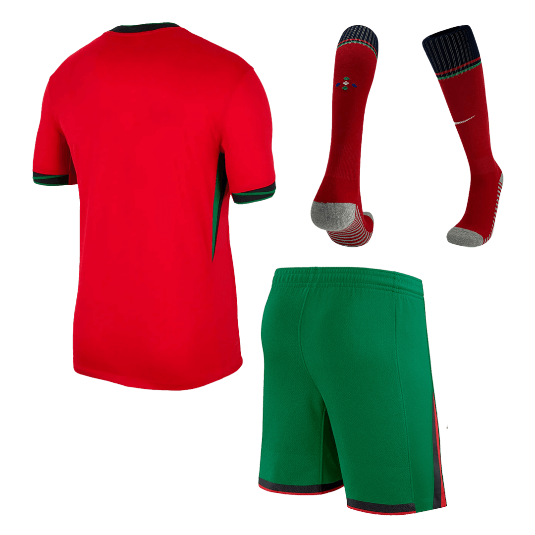 Portugal Home Jerseys Full Kit EURO - gogoalshop