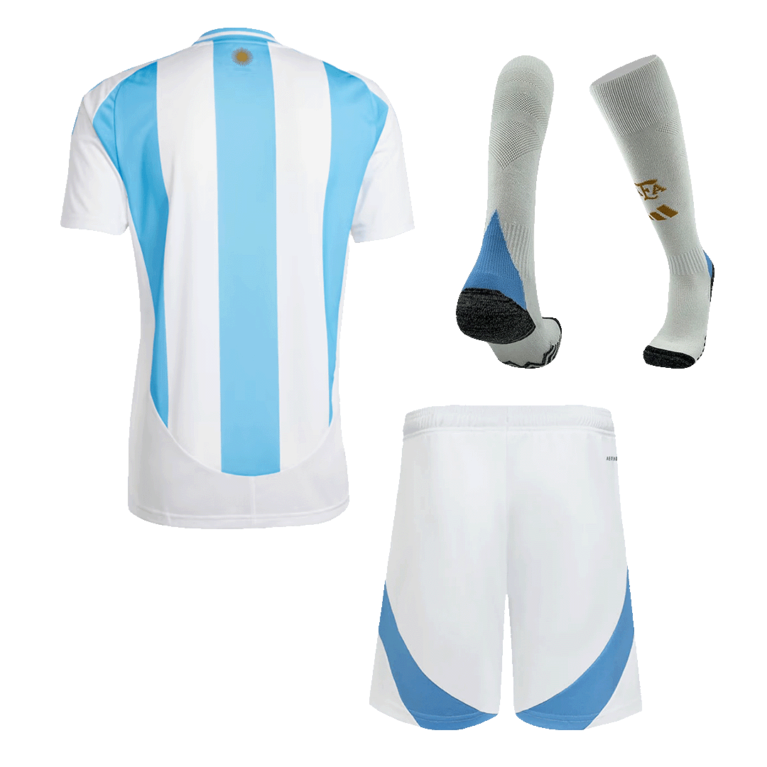 Argentina Home Jerseys Full Kit - gogoalshop