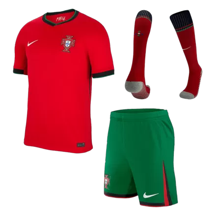 Portugal Home Jerseys Full Kit EURO 2024 - gogoalshop