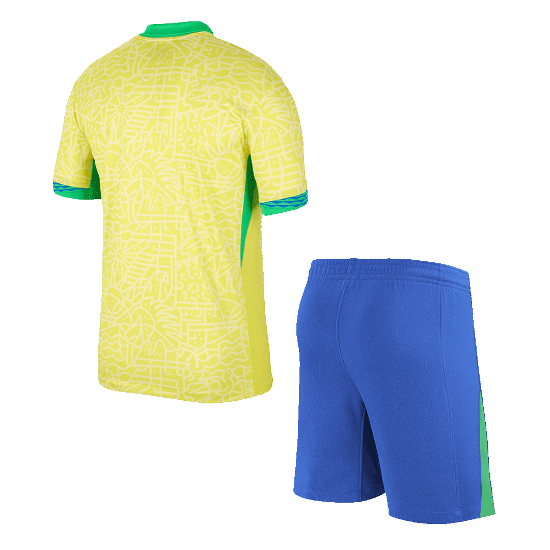 Brazil Home Jerseys Kit Copa America - gogoalshop