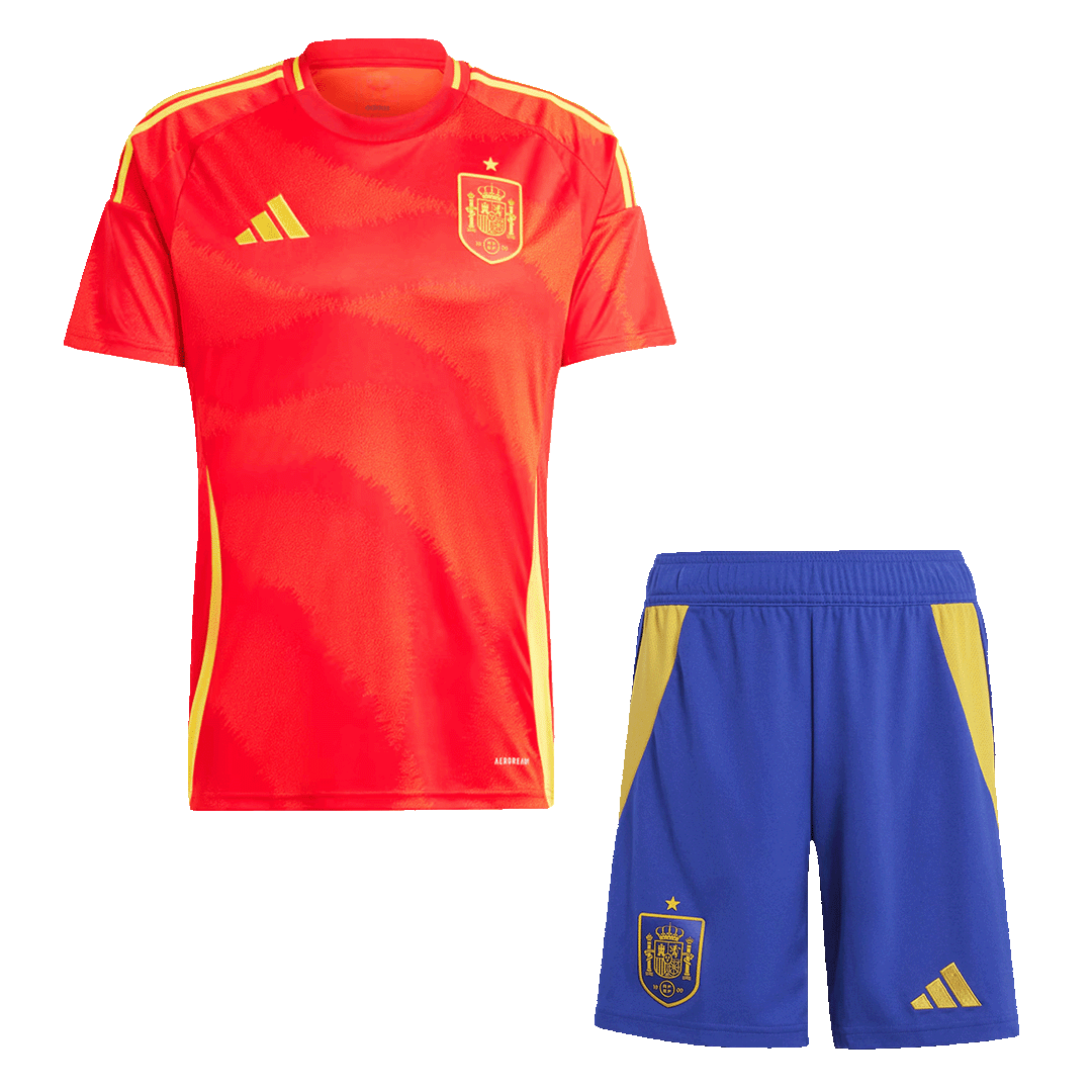 Spain Home Jerseys Kit EURO - gogoalshop