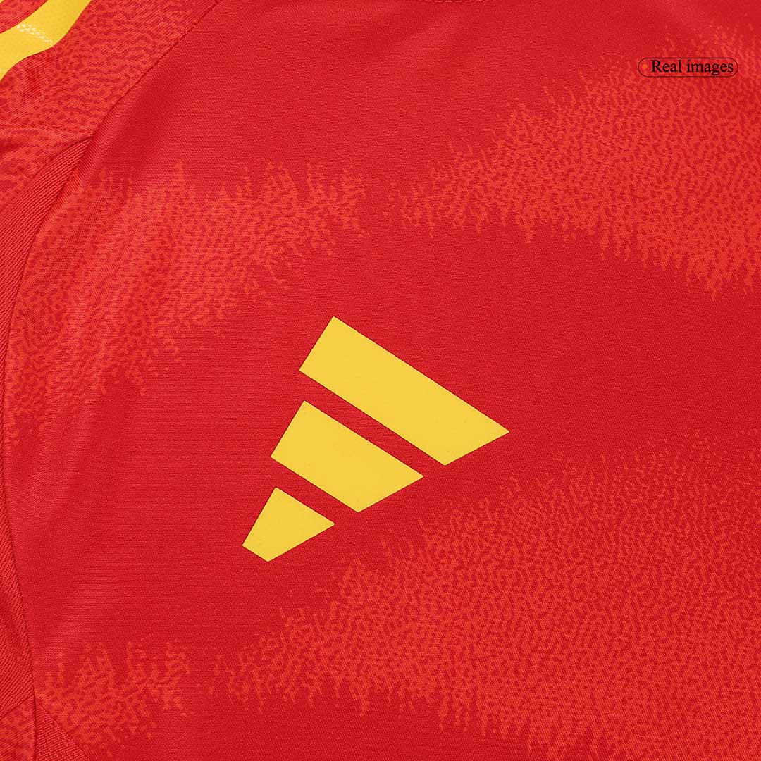 Spain Home Authentic Soccer Jersey EURO - gogoalshop