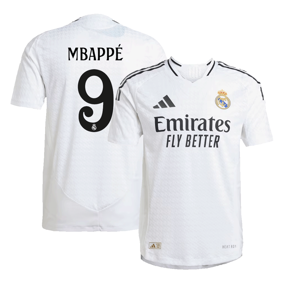 MBAPPÉ #9 Real Madrid Home Player Version Jersey - gogoalshop