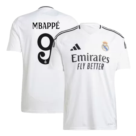Real Madrid MBAPPÉ #9 Home Jersey Authentic 2024/25