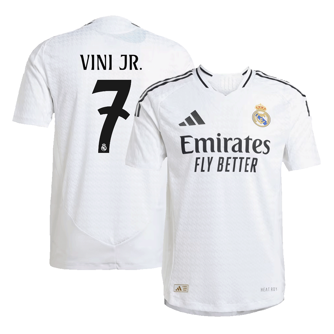 VINI JR. #7 Real Madrid Home Player Version Jersey - gogoalshop