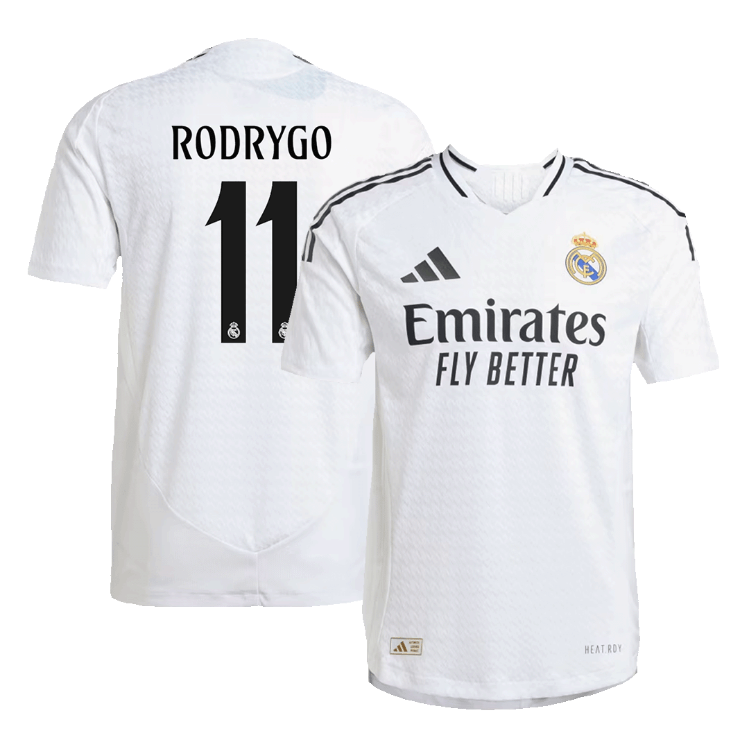 Real Madrid RODRYGO 11 XLサイズ RODRYGO #11 Real Madrid Home Authentic Soccer Jersey 2024/25