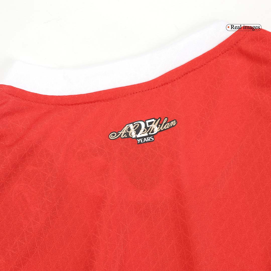 AC Milan Home Authentic Soccer Jersey - gogoalshop