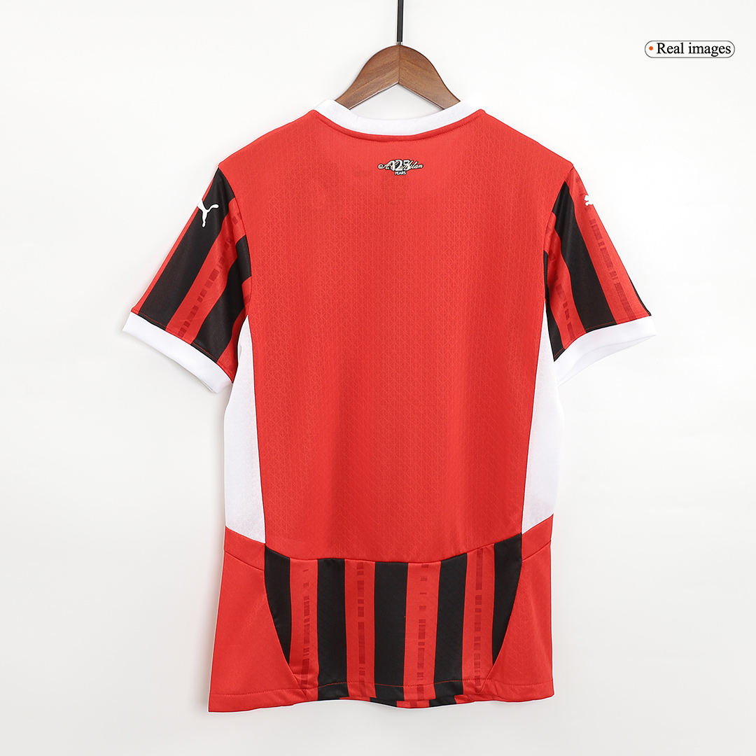 AC Milan Home Authentic Soccer Jersey - gogoalshop