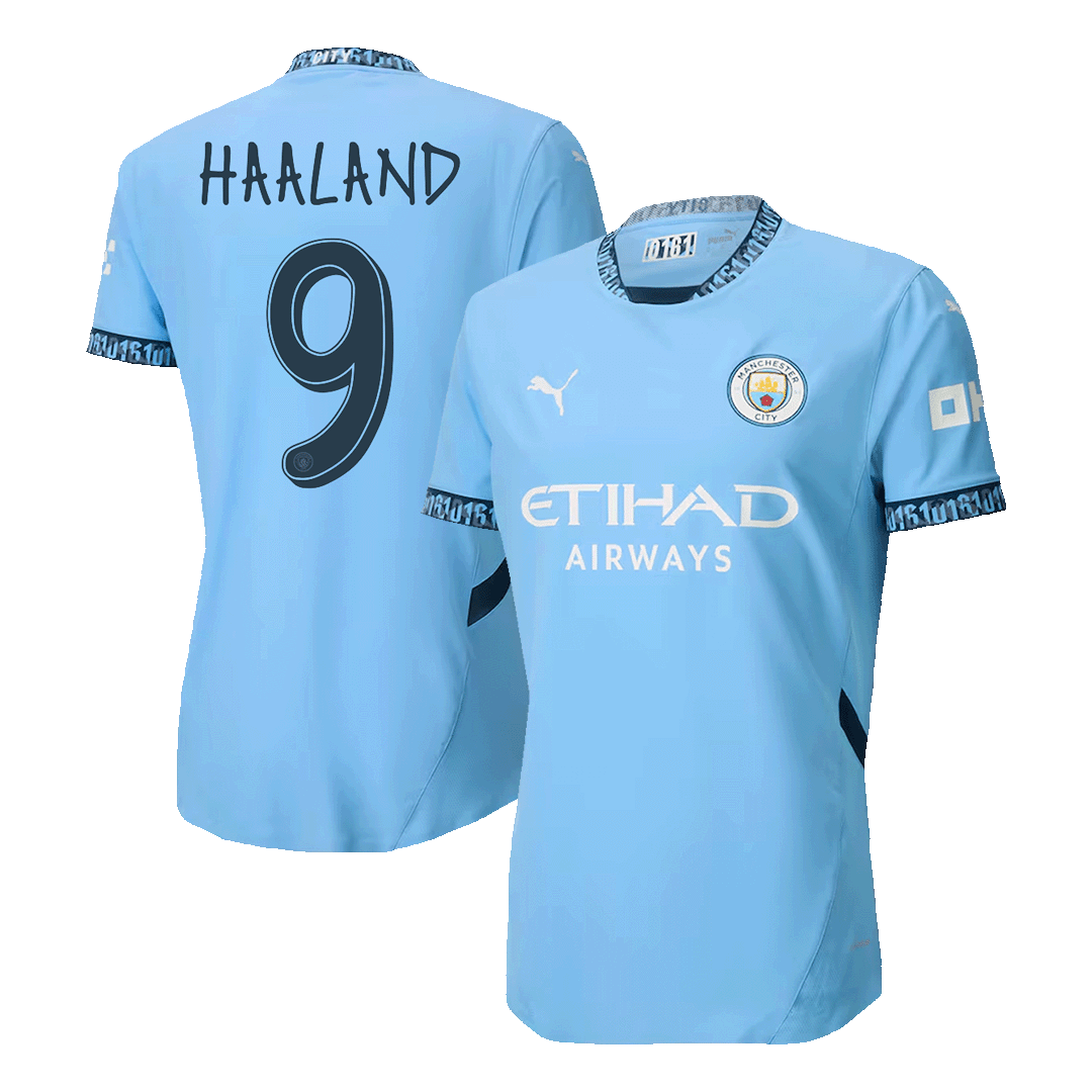 HAALAND #9 Manchester City Home Player Version Jersey - UCL - gogoalshop