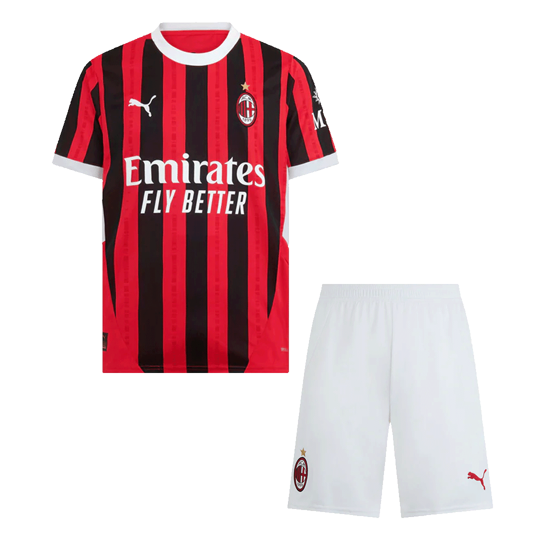 AC Milan Home Jerseys Kit - gogoalshop