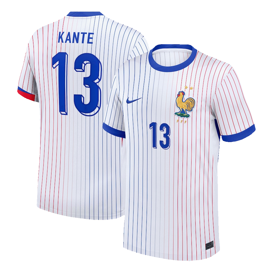 KANTE #13 France Away Soccer Jersey EURO - gogoalshop