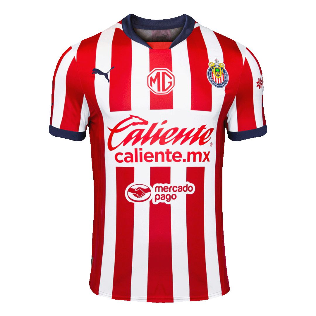 Chivas Home Authentic Soccer Jersey - gogoalshop