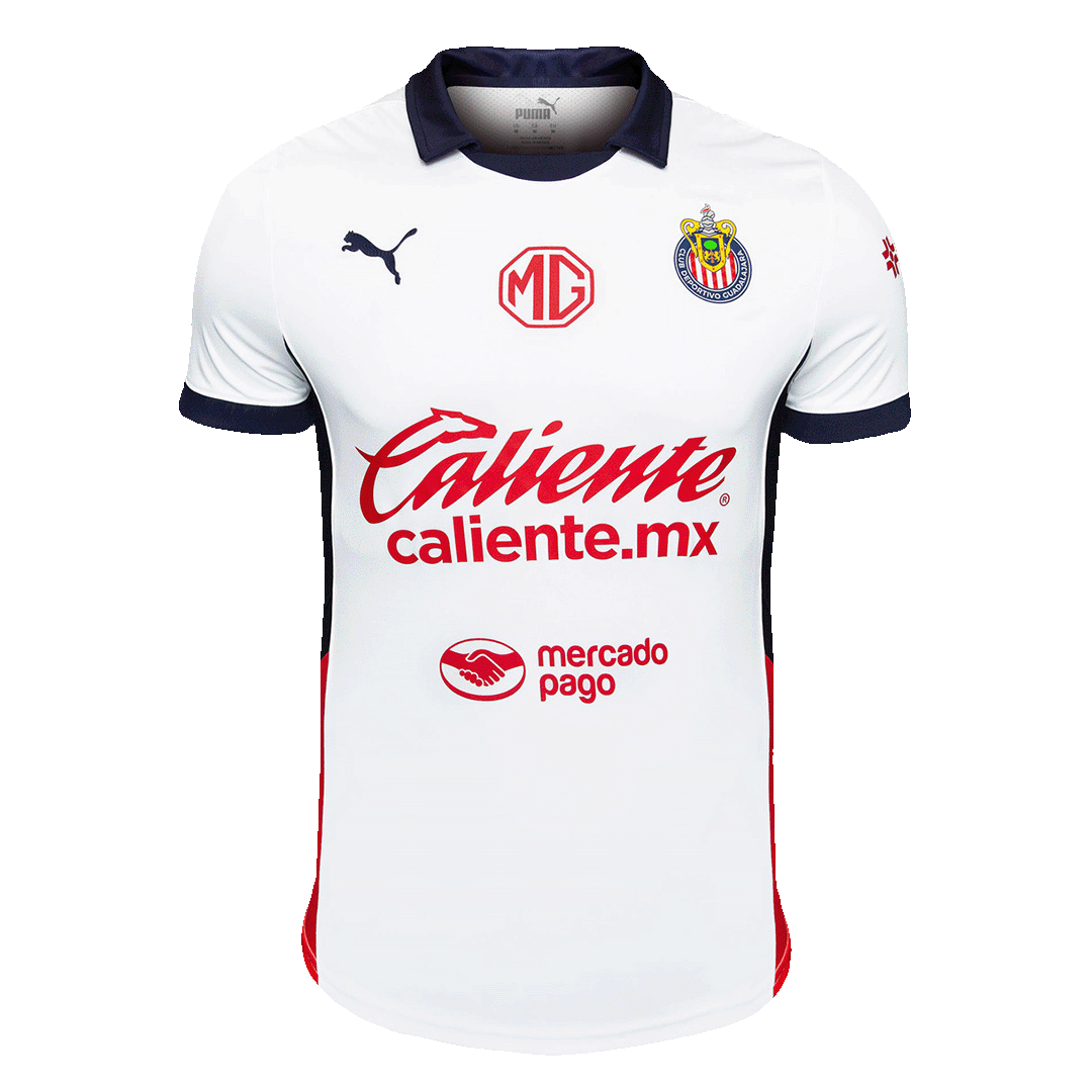 Chivas Away Authentic Soccer Jersey - gogoalshop