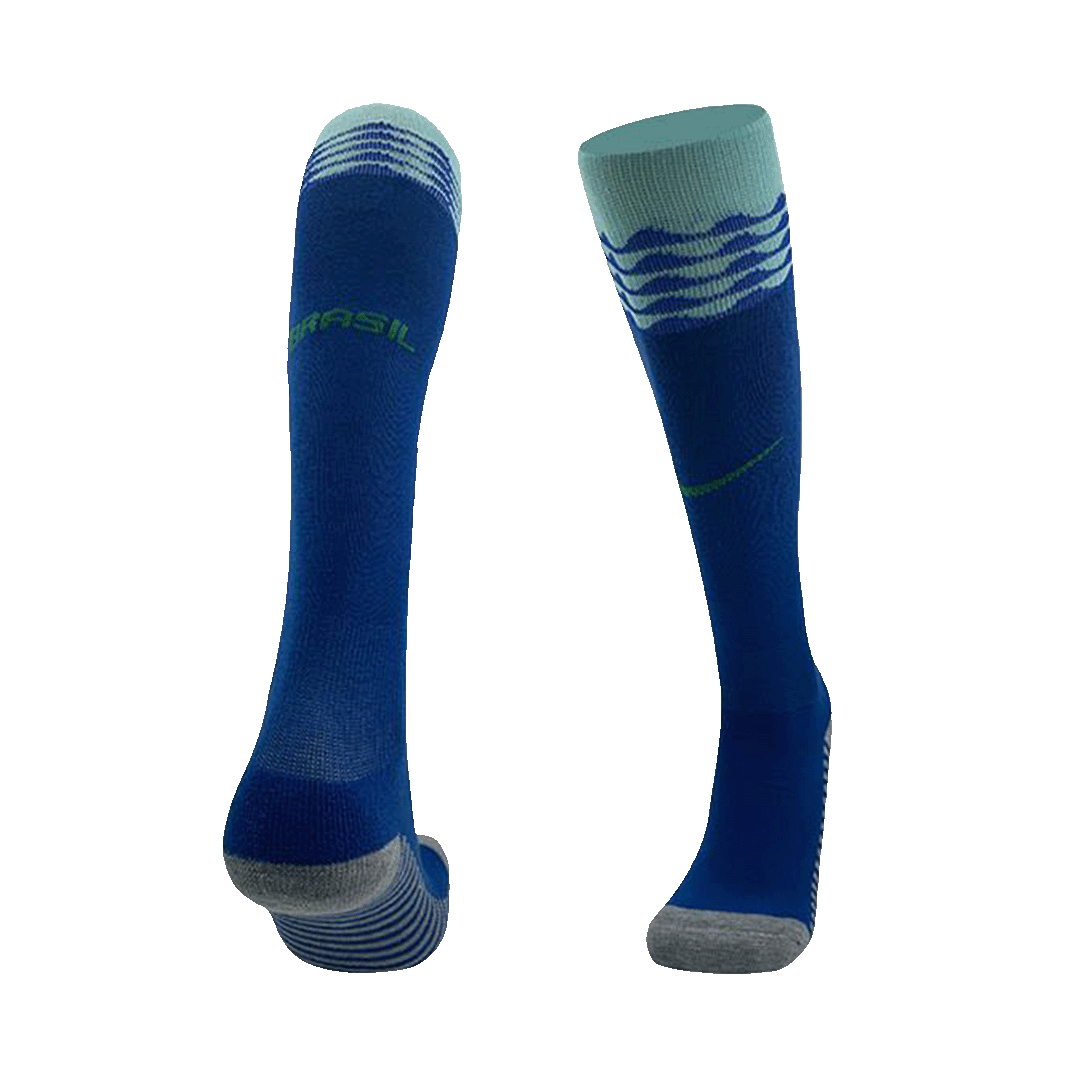 Brazil Away Soccer Socks - gogoalshop