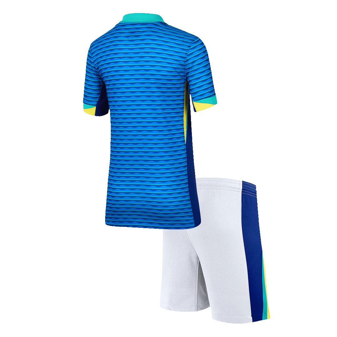 Brazil Away Kids Soccer Jerseys Kit Copa America - gogoalshop