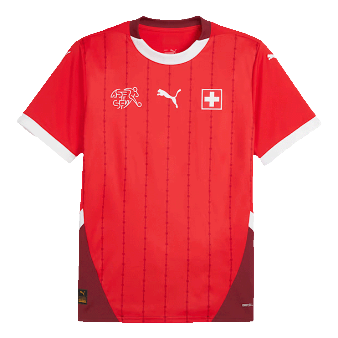Switzerland Home Soccer Jersey EURO - gogoalshop