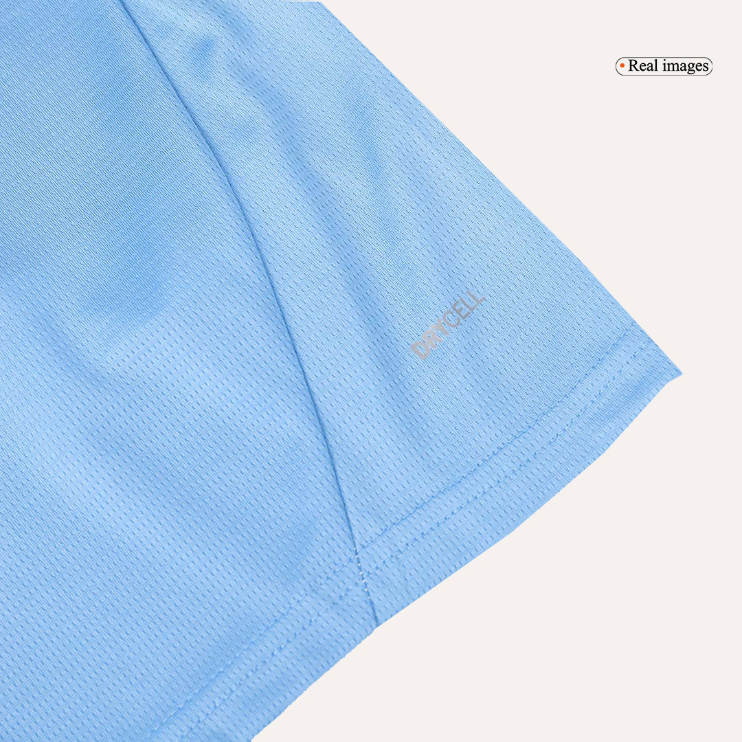 Manchester City Home Kids Soccer Jerseys Kit - gogoalshop