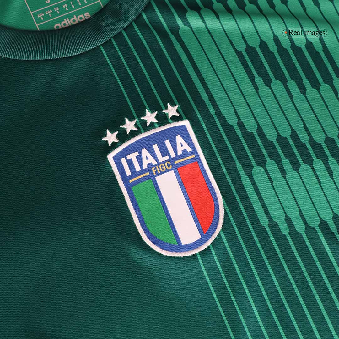 Italy Pre-Match Soccer Jersey EURO Green - gogoalshop