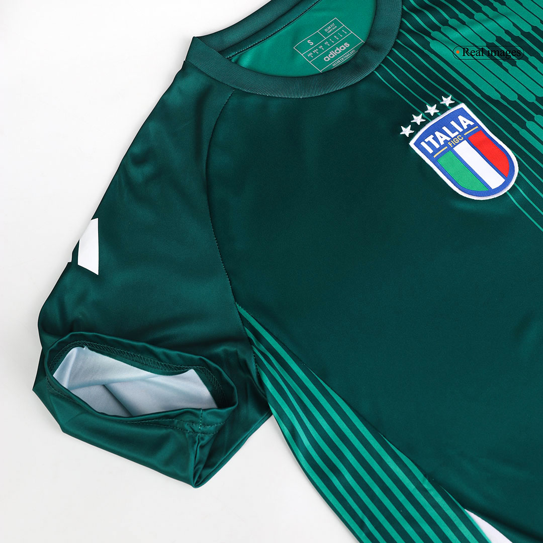 Italy Pre-Match Soccer Jersey EURO Green - gogoalshop