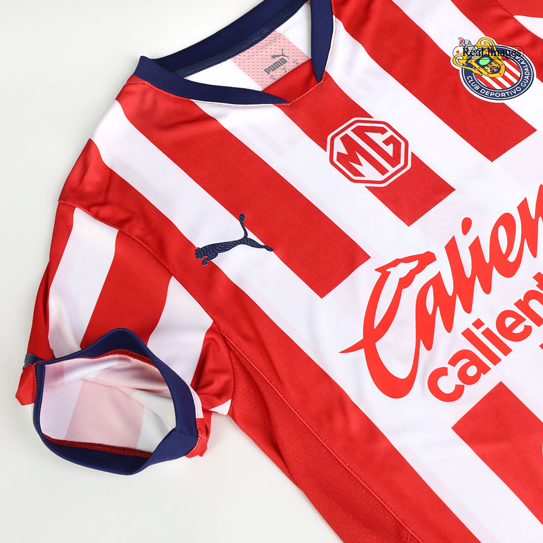 Chivas Home Authentic Soccer Jersey - gogoalshop