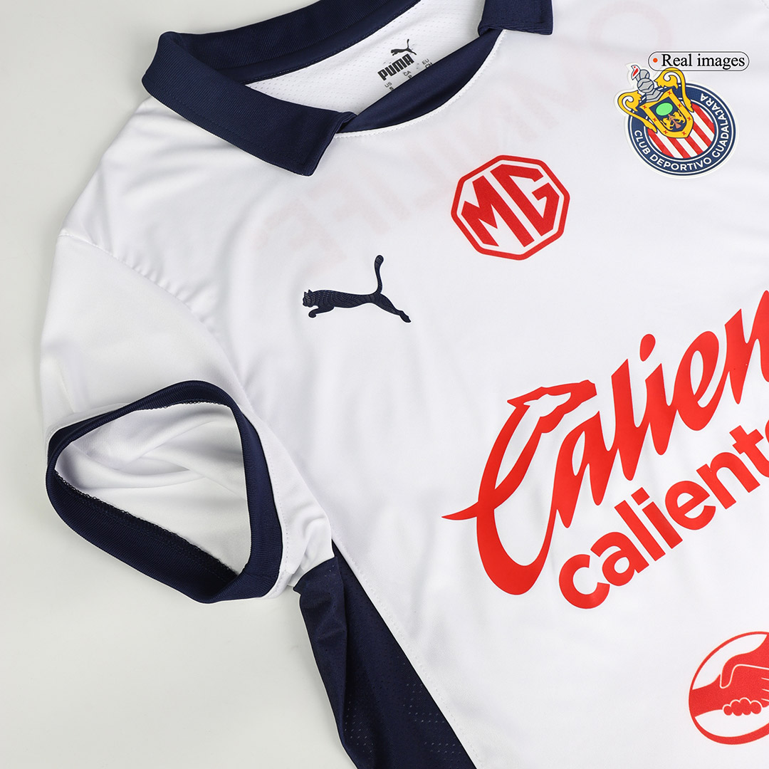 Chivas Away Authentic Soccer Jersey - gogoalshop