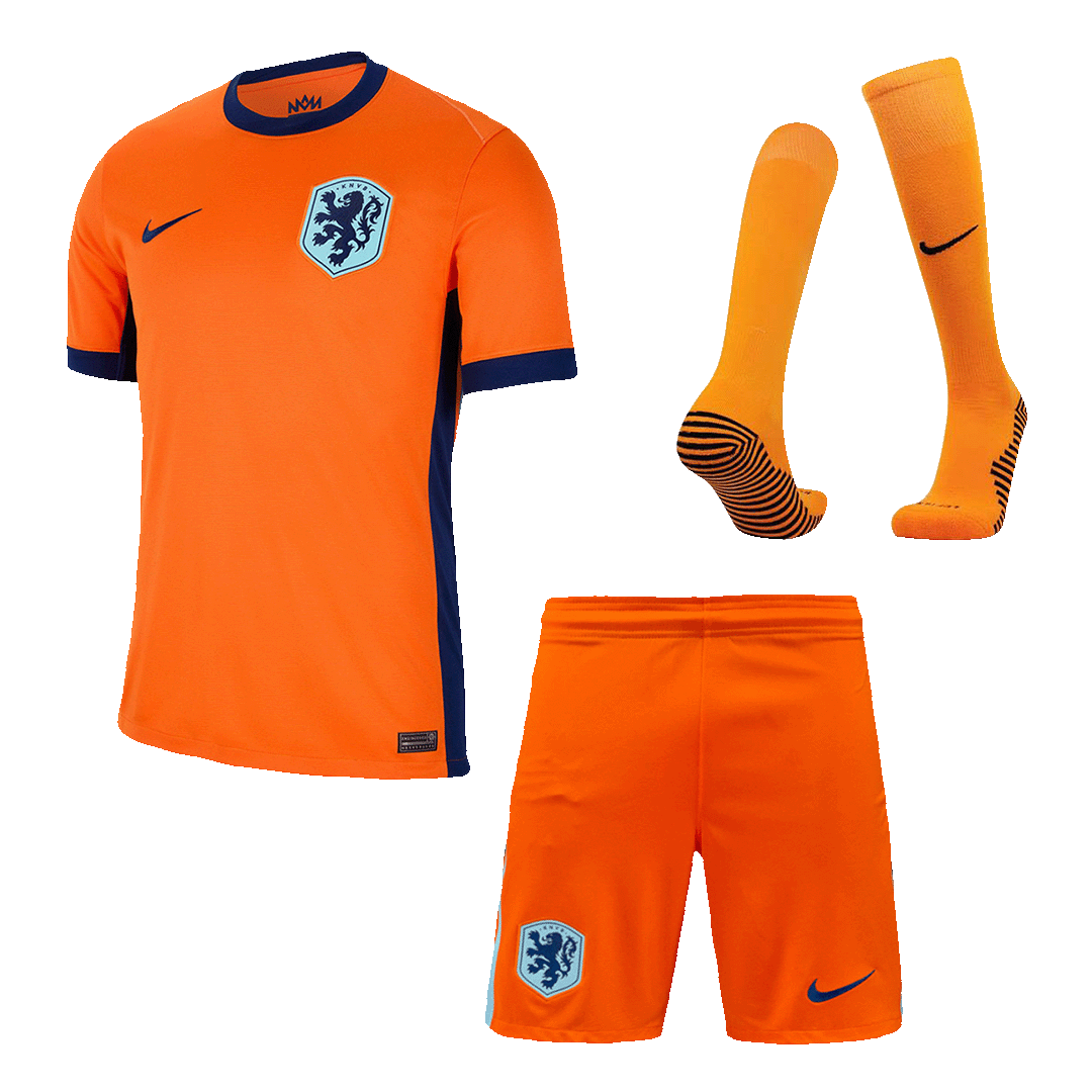 Netherlands Home Jerseys Full Kit EURO - gogoalshop