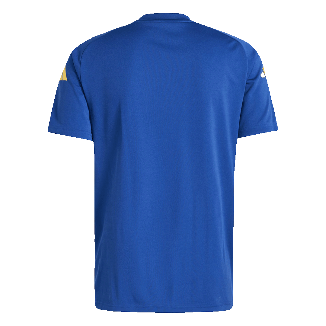 Spain Pre-Match Soccer Jersey EURO Blue - gogoalshop