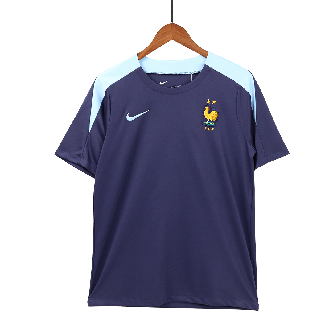 France Pre-Match Soccer Jersey EURO Navy - gogoalshop