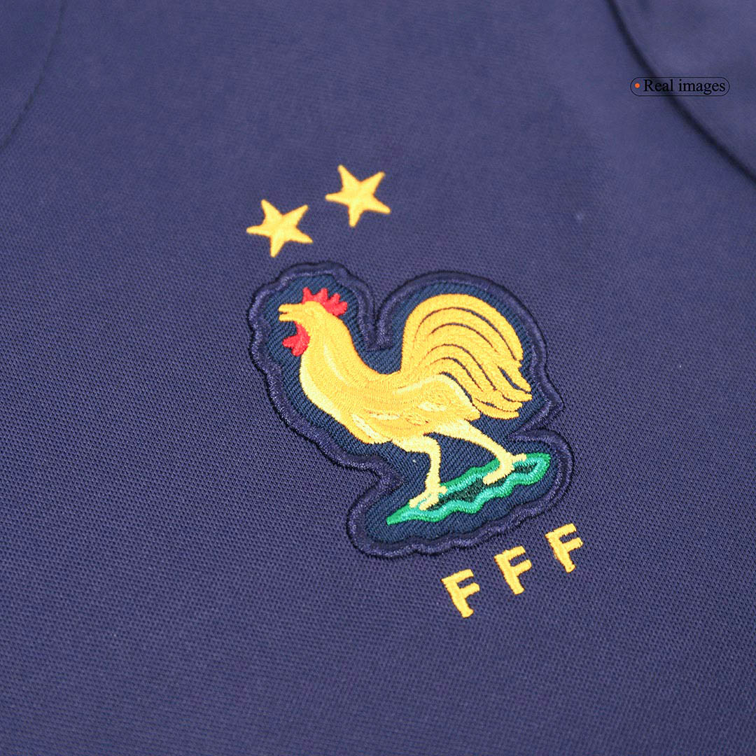 France Pre-Match Soccer Jersey EURO Navy - gogoalshop