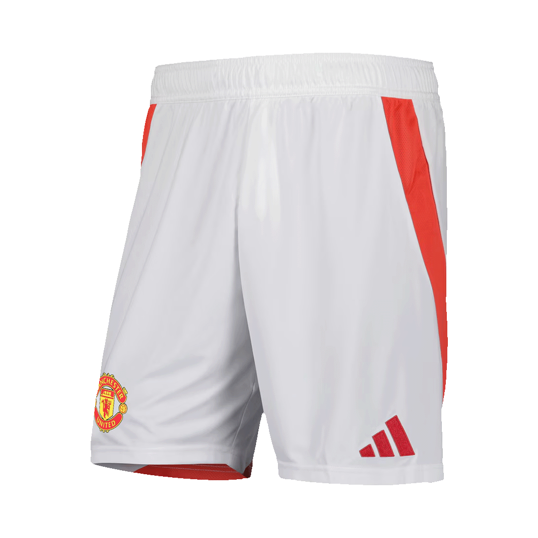 Manchester United Home Soccer Shorts - gogoalshop