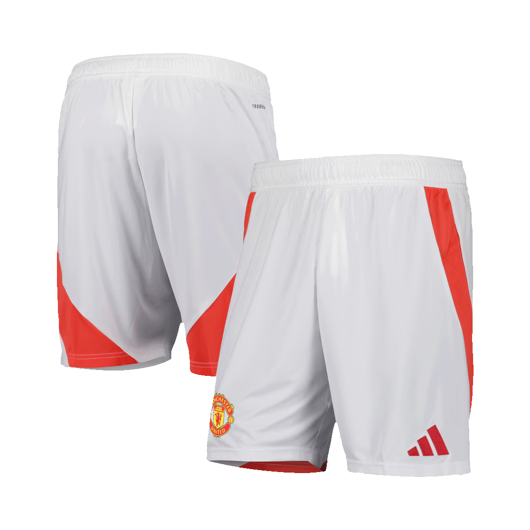 Manchester United Home Soccer Shorts - gogoalshop