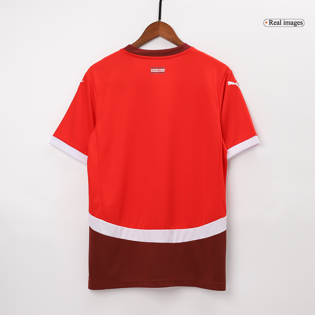 Switzerland Home Soccer Jersey EURO - gogoalshop