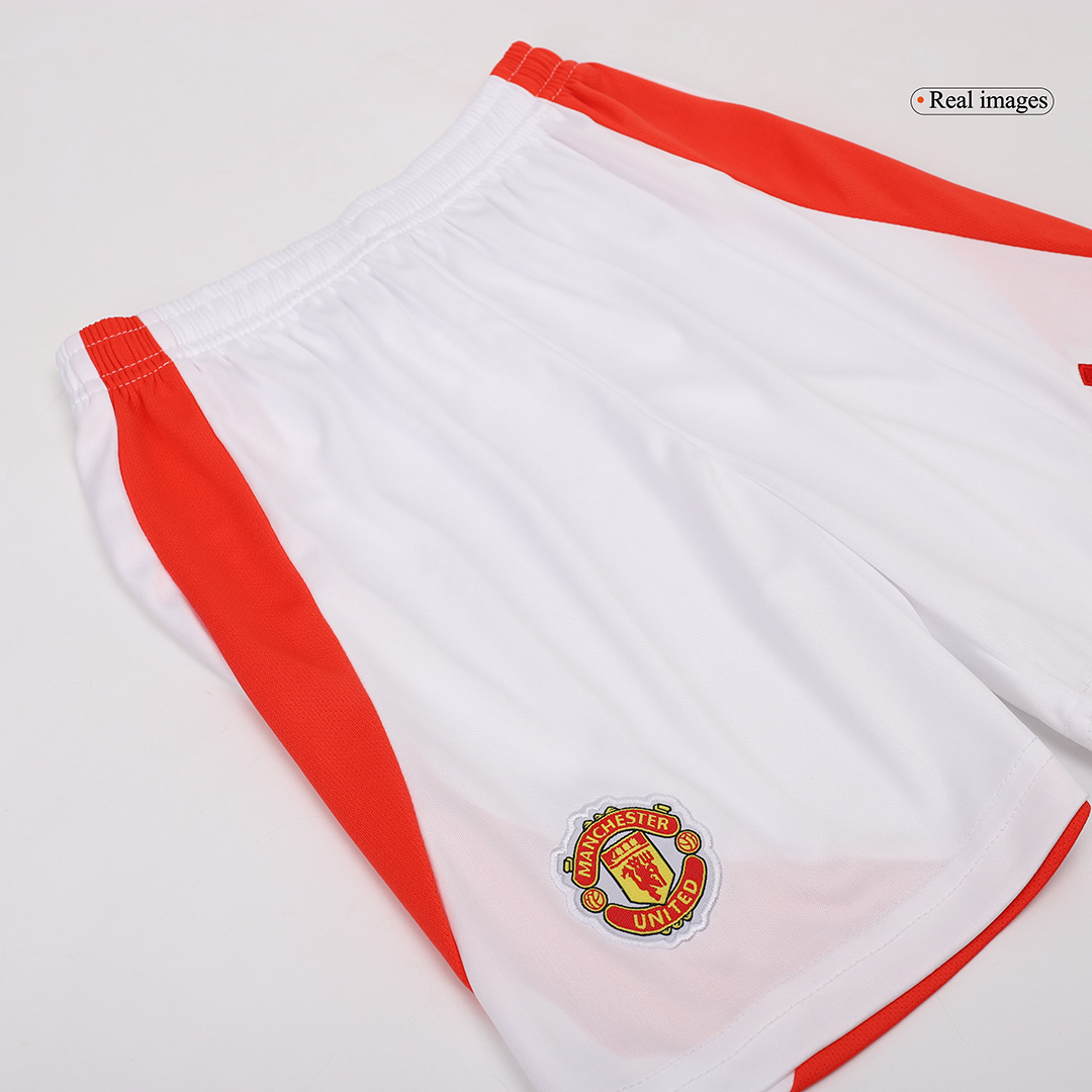 Manchester United Home Kids Soccer Jerseys Kit - gogoalshop