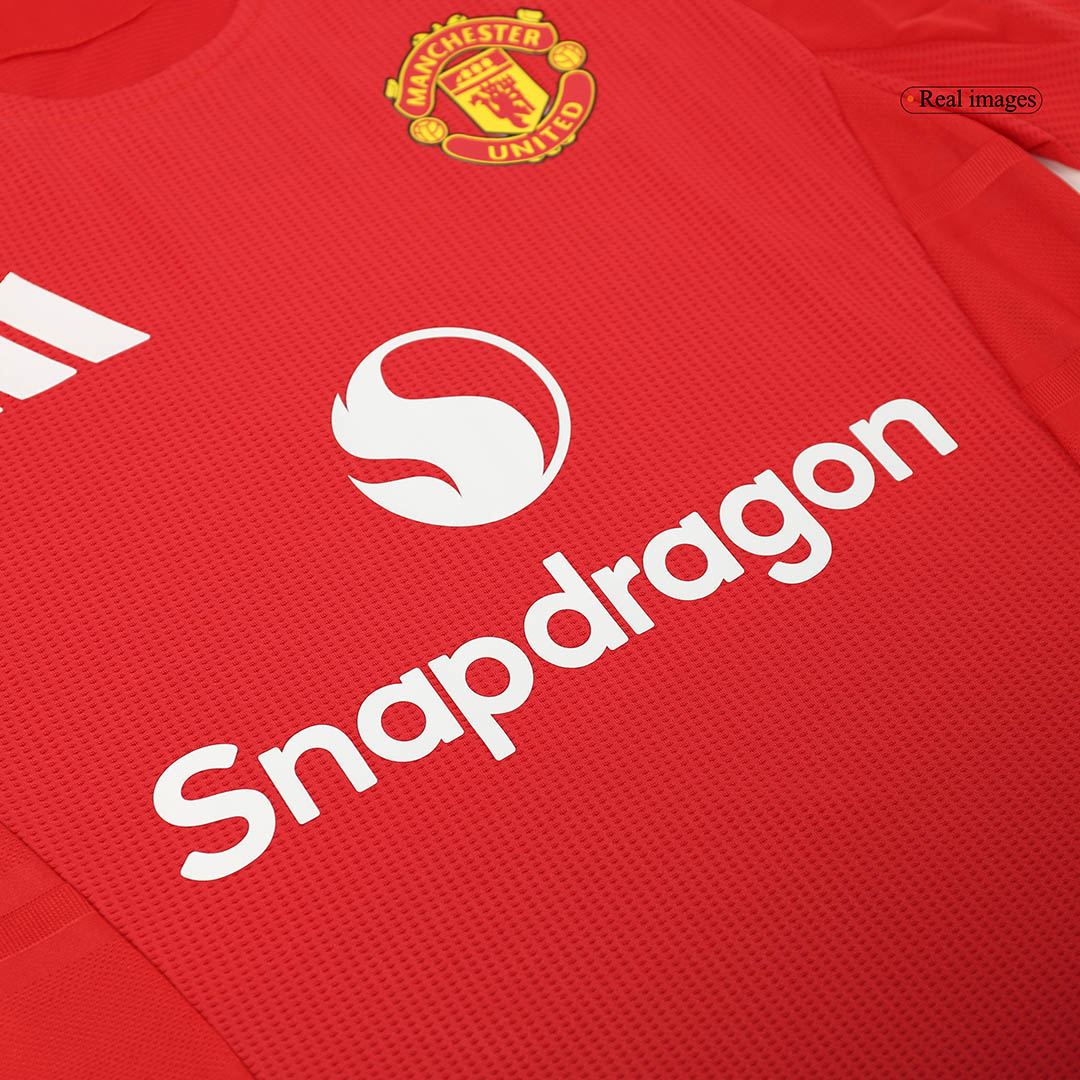 MOUNT #7 Manchester United Home Player Version Jersey - gogoalshop