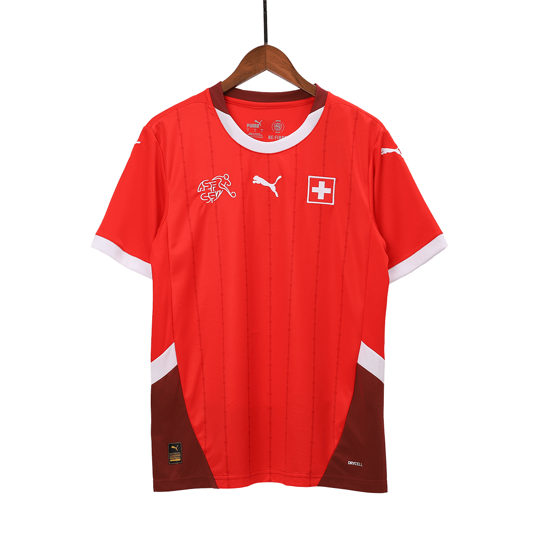 Switzerland Home Soccer Jersey EURO - gogoalshop