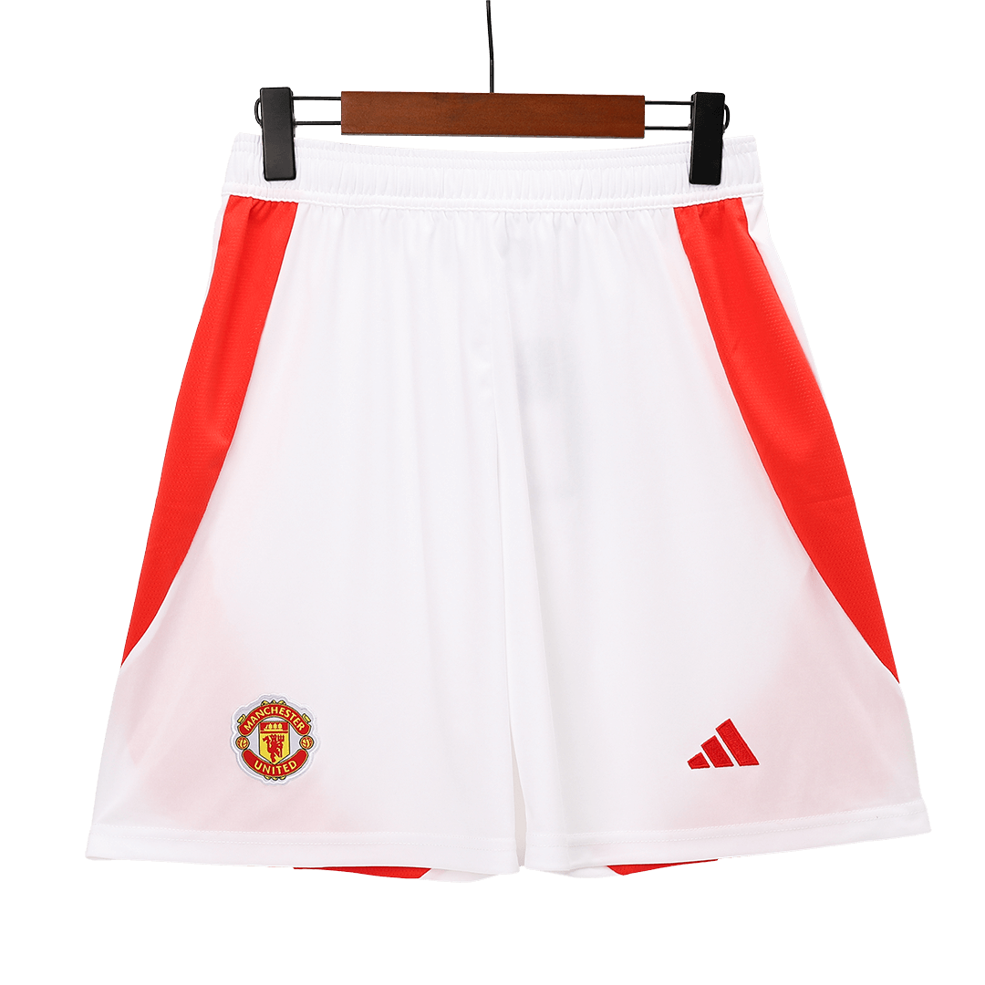 Manchester United Home Soccer Shorts - gogoalshop