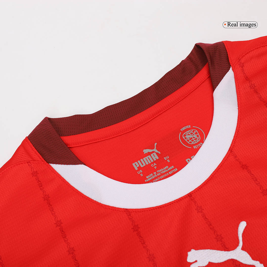 Switzerland Home Soccer Jersey EURO - gogoalshop
